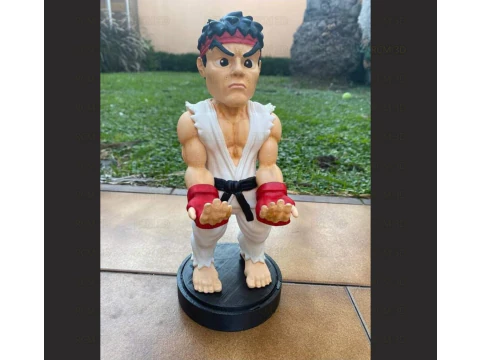 Akuma and Ryu Joystick 3D Print Model