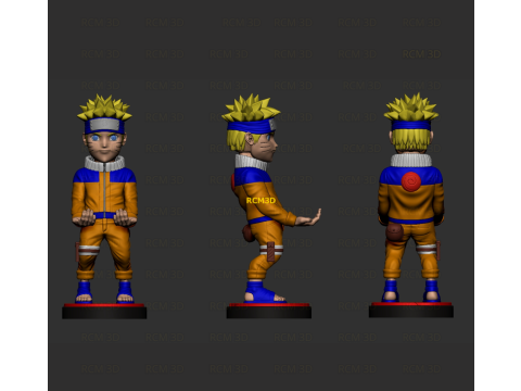 Naruto cellphone and joystick holder 3D Принт Модель
