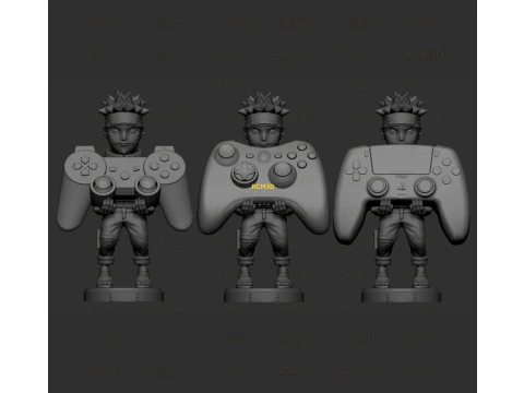 Naruto cellphone and joystick holder 3D Print Model