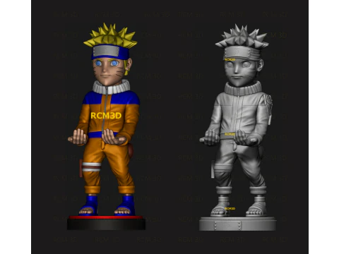 Naruto cellphone and joystick holder 3D Print Model