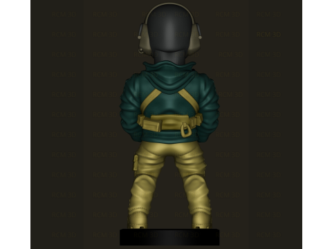Ghost Call of duty Joystick Modèles 3D en vedette