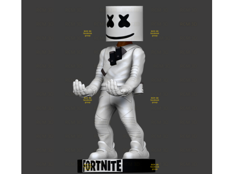 Fortnite Marshmellow Joystick 3D Принт Модель