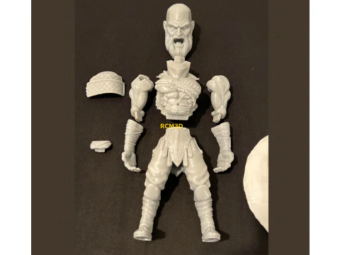 Kratos Joystick holder 3D Print Model