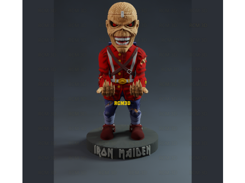 Iron Maiden Eddie The trooper joystik 3D 프린트 모델