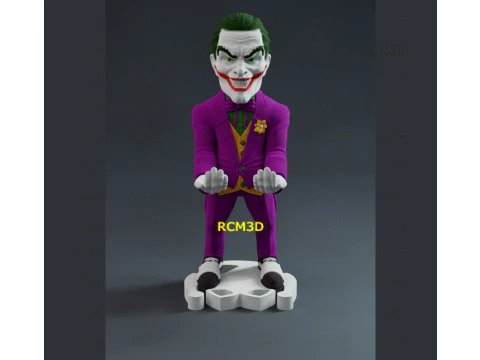 Suporte para celular e joystick Oker Coringa Modelo de Impressão 3D