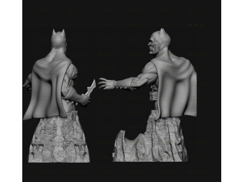 Batman joystick holder Modelo de Impressão 3D