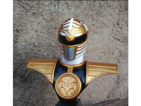 Power Rangers Ranger Blanco Modelo de impresión 3D