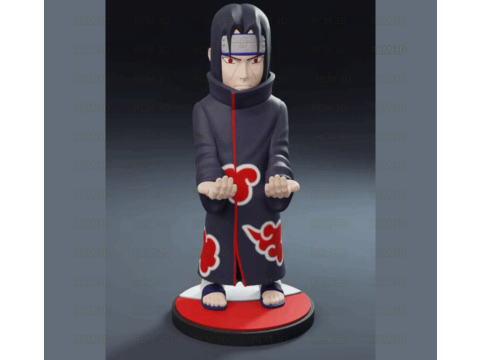 Itachi Uchiha Naruto Joystick holder 3D प्रिंट मॉडल