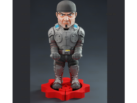 Gears of War Marcus Joystick 3D-printmodel