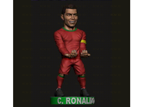 Cristiano Ronaldo joystick holder 3D 프린트 모델