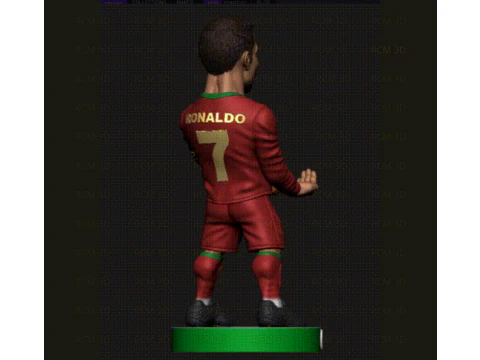 Cristiano Ronaldo joystick holder 3D Print Model
