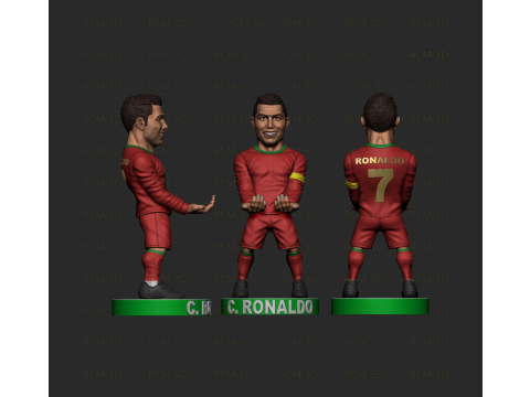 Cristiano Ronaldo joystick holder 3D Принт Модель
