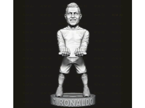 Cristiano Ronaldo joystick holder 3D Print Model