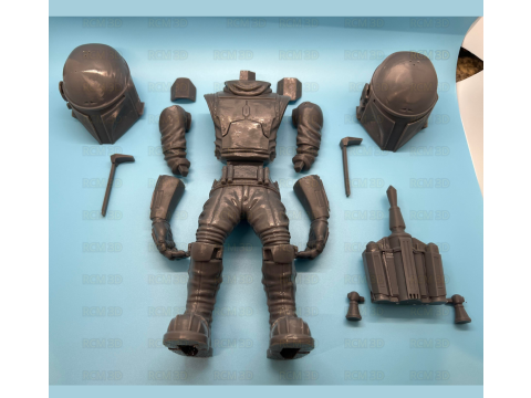 Boba Fett joystick holder Modelo de impresión 3D