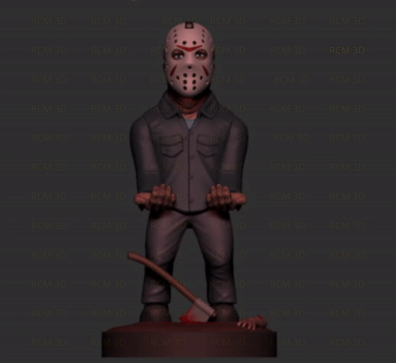 Jason joystick holder 3D Print Model .c4d .max .obj .3ds .fbx .stl .blend