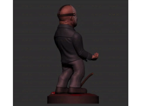 Jason joystick holder 3D Print Model