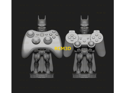 Batman cellphone and joystick holder 3D प्रिंट मॉडल