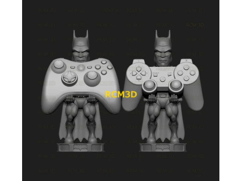 Batman cellphone and joystick holder 3D Print Model