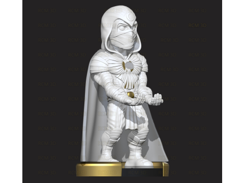 Moon knight Joystick holder Modelo de impresión 3D