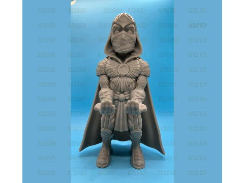 Moon knight Joystick holder 3D Print Model