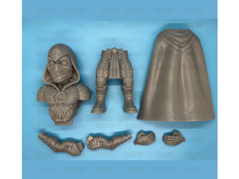 Moon knight Joystick holder 3D Print Model