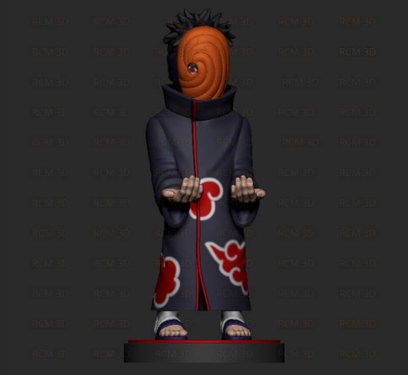 Bito Uchiha Akatsuki Joystick Modelo de impresión 3D .c4d .max .obj .3ds .fbx .stl .blend 