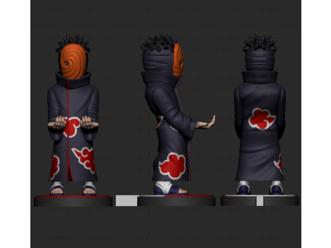 Bito Uchiha Akatsuki Joystick Modelo de impresión 3D