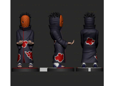 Bito Uchiha Akatsuki Joystick 3D Print Model