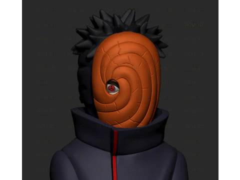 Bito Uchiha Akatsuki Joystick 3D Print Model