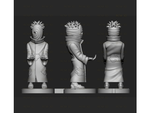 Bito Uchiha Akatsuki Joystick Modelo de impresión 3D