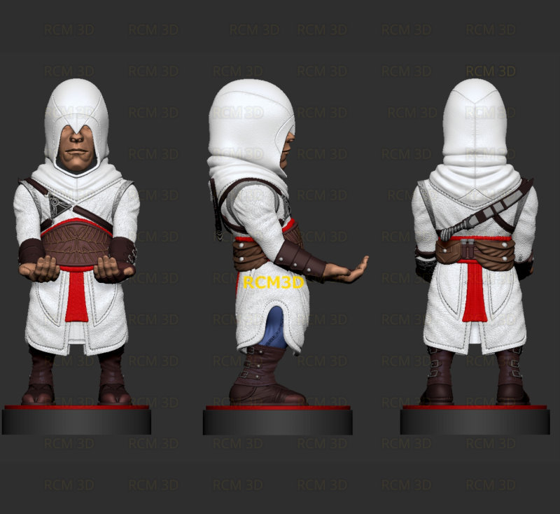 Assassins creed joystick holder Modèles 3D en vedette .c4d .max .obj .3ds .fbx .stl .blend 