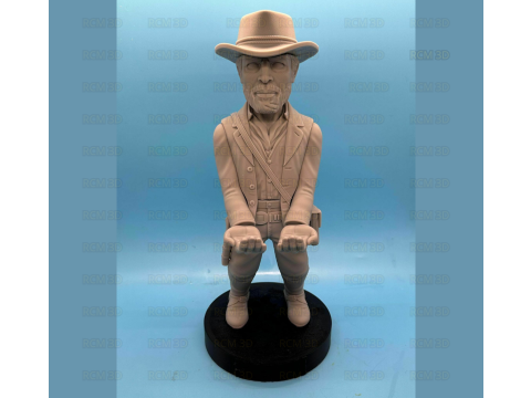 Red Dead Redemption Arthur Morgan joystick holder 3D प्रिंट मॉडल