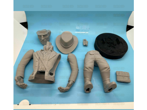 Red Dead Redemption Arthur Morgan joystick holder 3D प्रिंट मॉडल