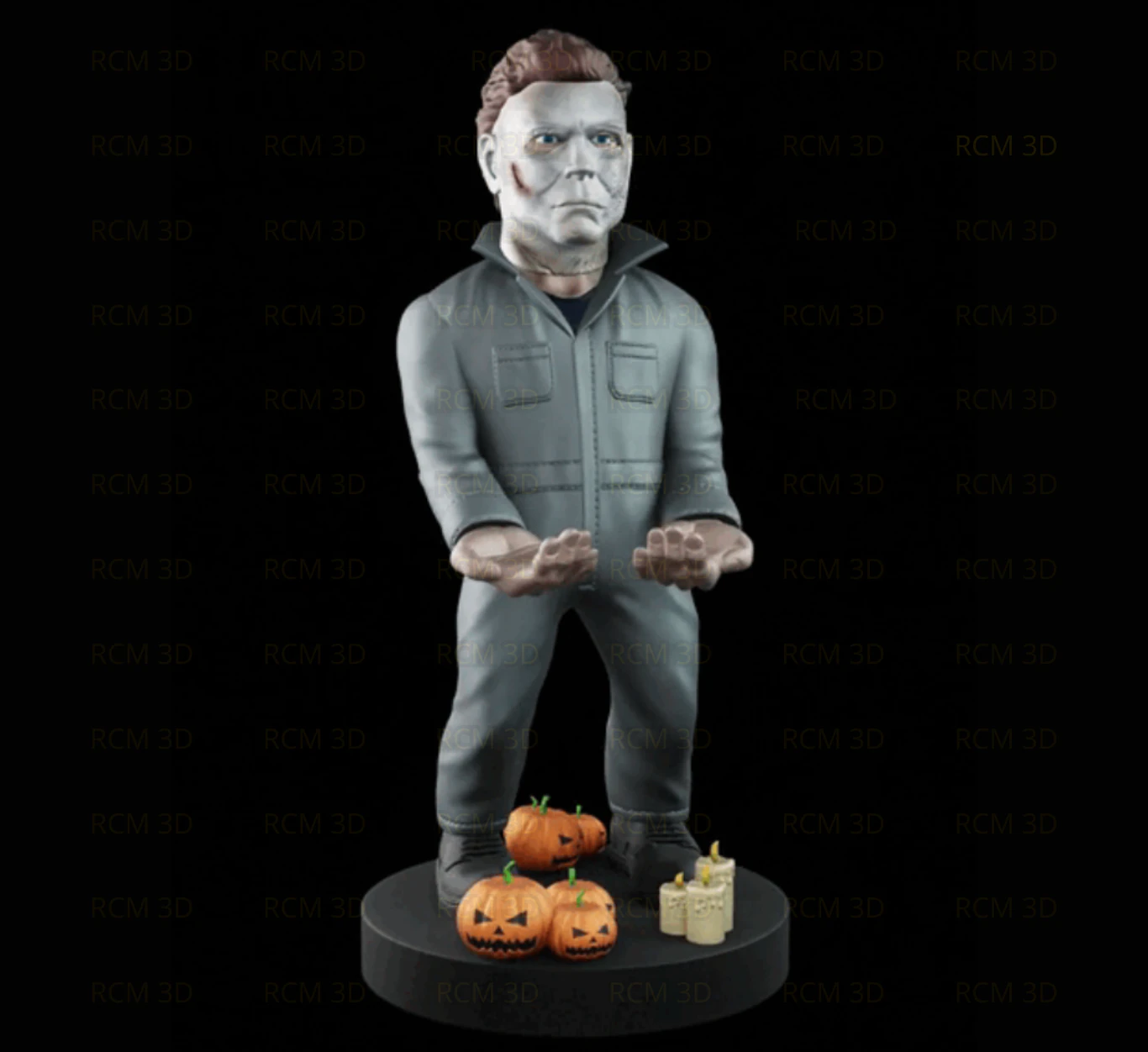 Michael Myers friday 13 joystick 3D Print Model .c4d .max .obj .3ds .fbx .stl .blend 