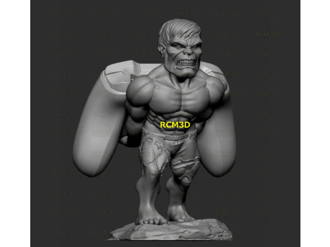 Hulk joystick holder 3D Print Model