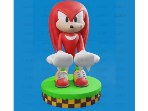 Knuckles Joystick holder 3D Print Model