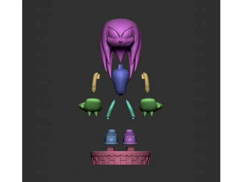 Knuckles Joystick holder 3D Print Model