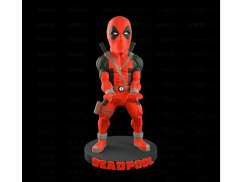 Deadpool joystick holder v3 3D 프린트 모델