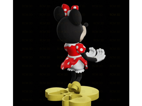 Minnie Mouse joystick holder 3D Print Model