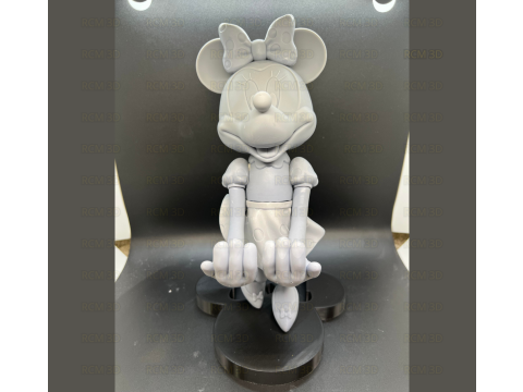 Minnie Mouse joystick holder 3D Print Model