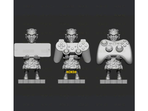 Darth Maul joystick and cellphone holder 3D Print Model