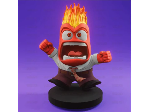 Pomnik gniewu na lewą stronę Model do druku 3D