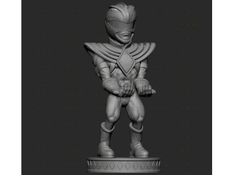 Green Ranger Power Rangers 3D Print Model