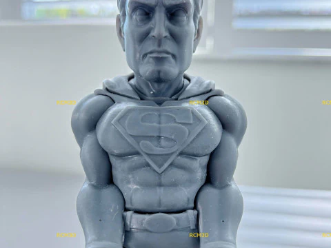 Superman joystick holder 3D Print Model