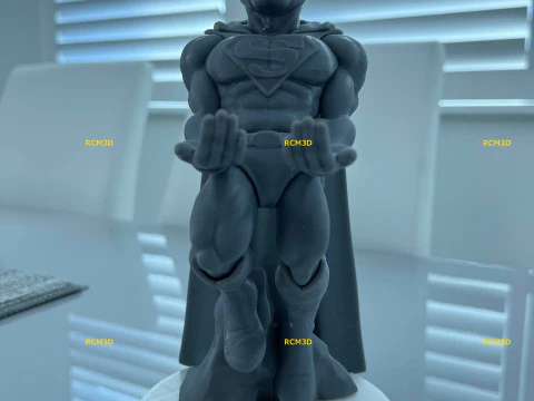 Superman joystick holder 3D Print Model
