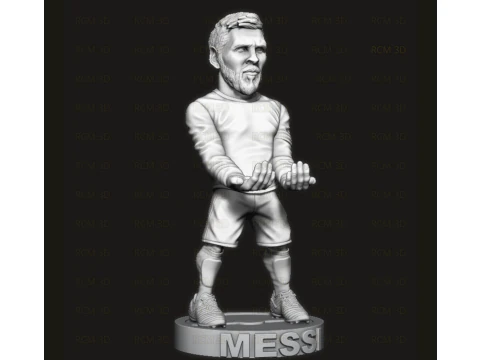 Messi joystick holder 3D Print Model