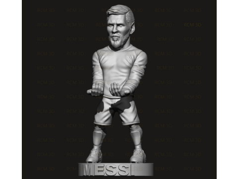 Messi joystick holder Modèles 3D en vedette