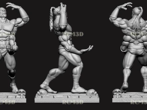 Mortal kombat Goro joistick 3D Print Model