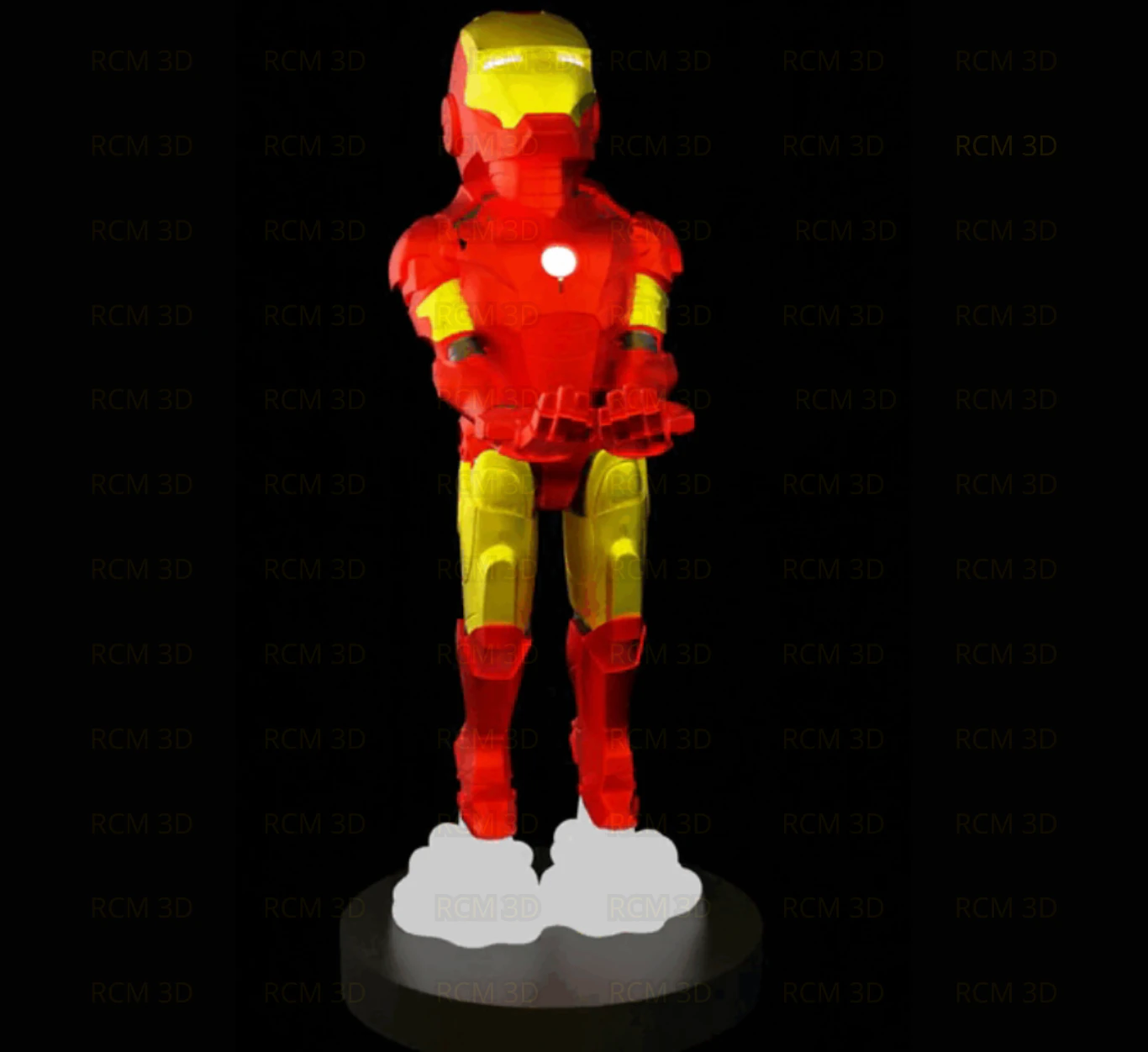 Ironman Mk3 joystick holder 3D Print Model .c4d .max .obj .3ds .fbx .stl .blend