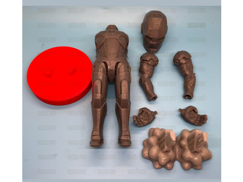 Ironman Mk3 joystick holder 3D Принт Модель